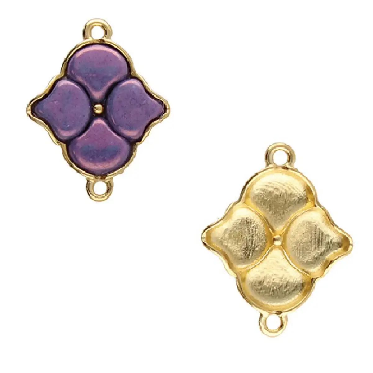 Cymbal Kalogeri Ginko Bead Connector, 1 pc - Image 3