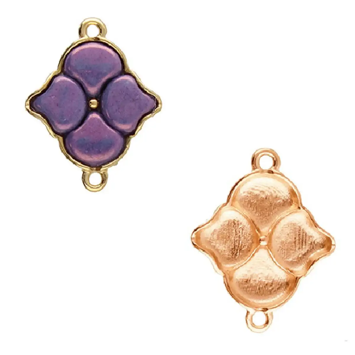 Cymbal Kalogeri Ginko Bead Connector, 1 pc - Image 5