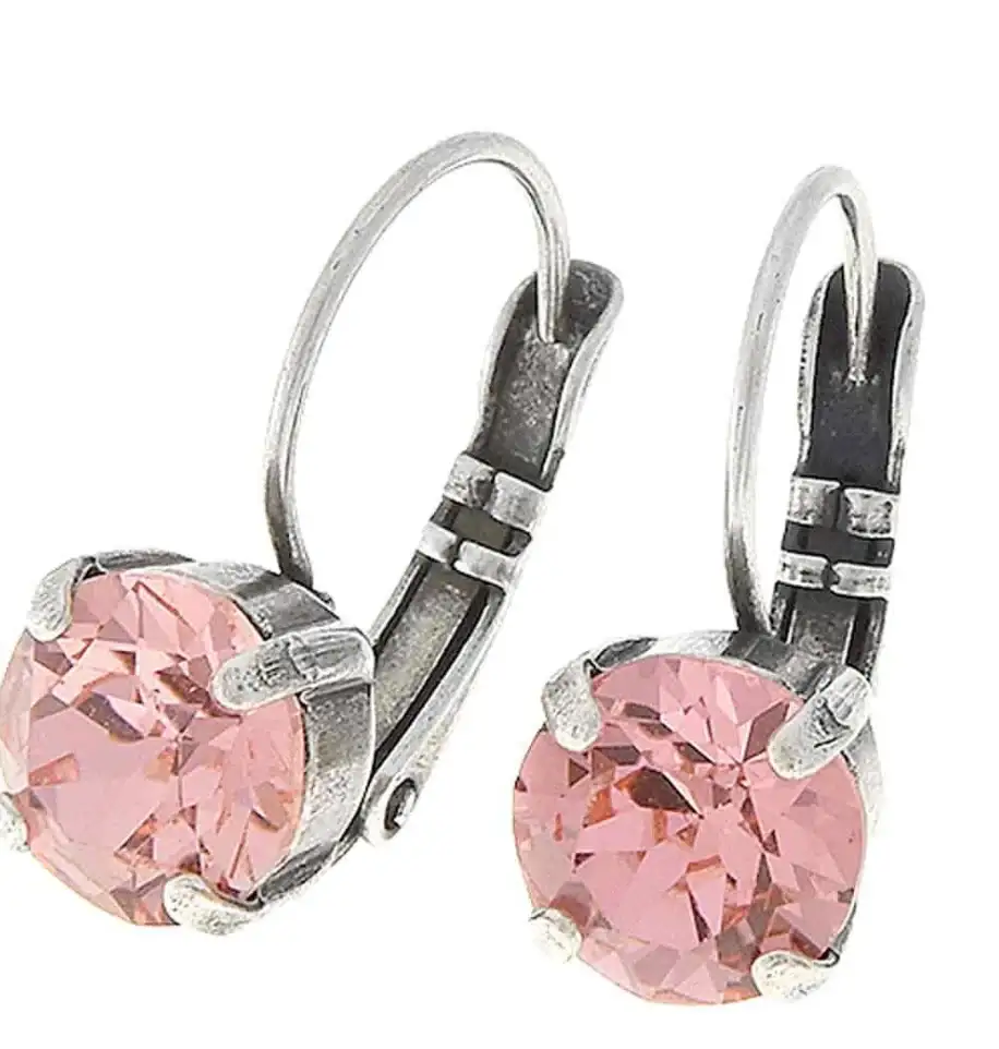 Gita Leverback Earring Settings, for 39ss/8mm Crystal - 1 pair - Image 4