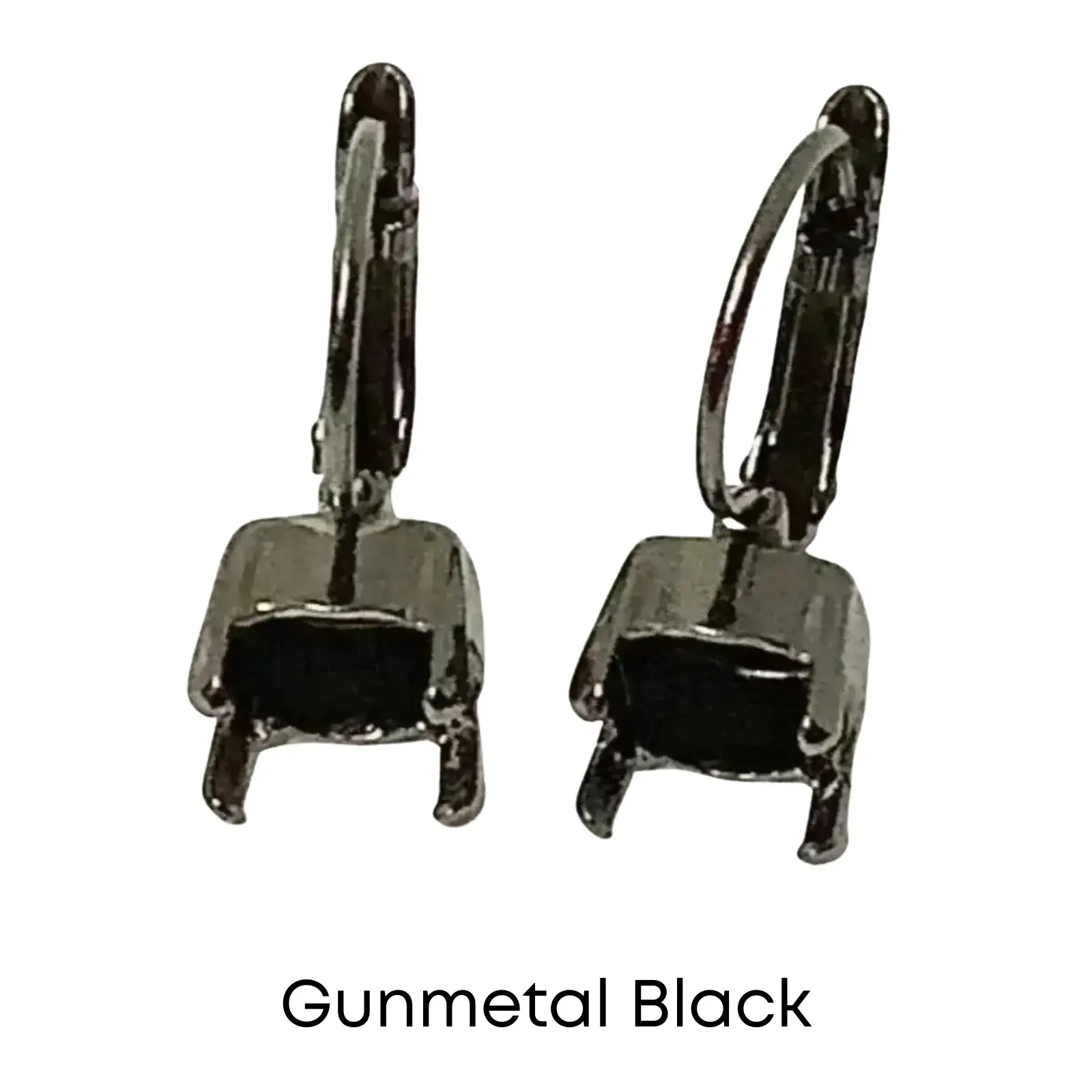 Gita Leverback Earring Settings, for 39ss/8mm Crystal - 1 pair - Image 5