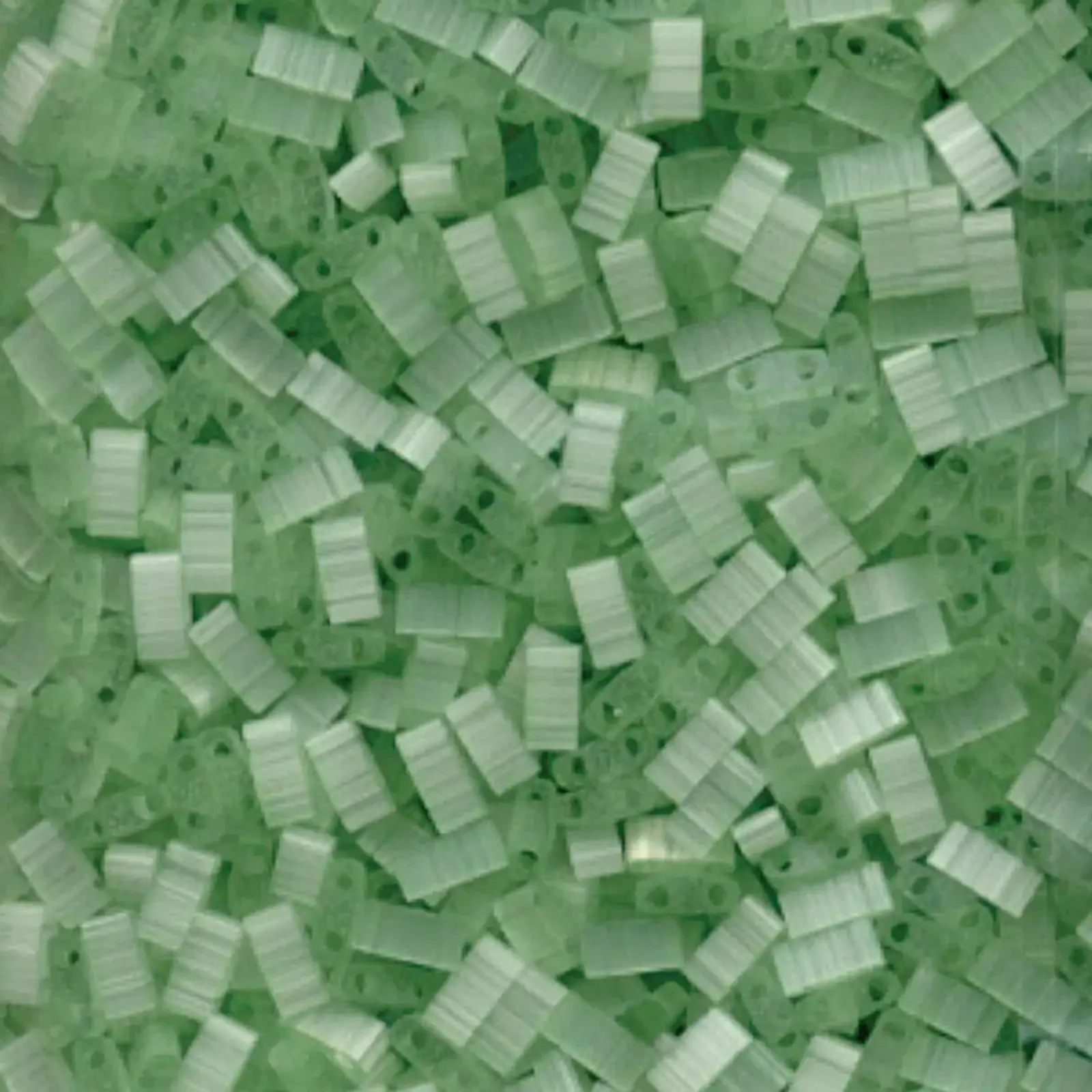 Miyuki Half Tila Beads, HTL-2559, Pale Green Silk Satin 5g