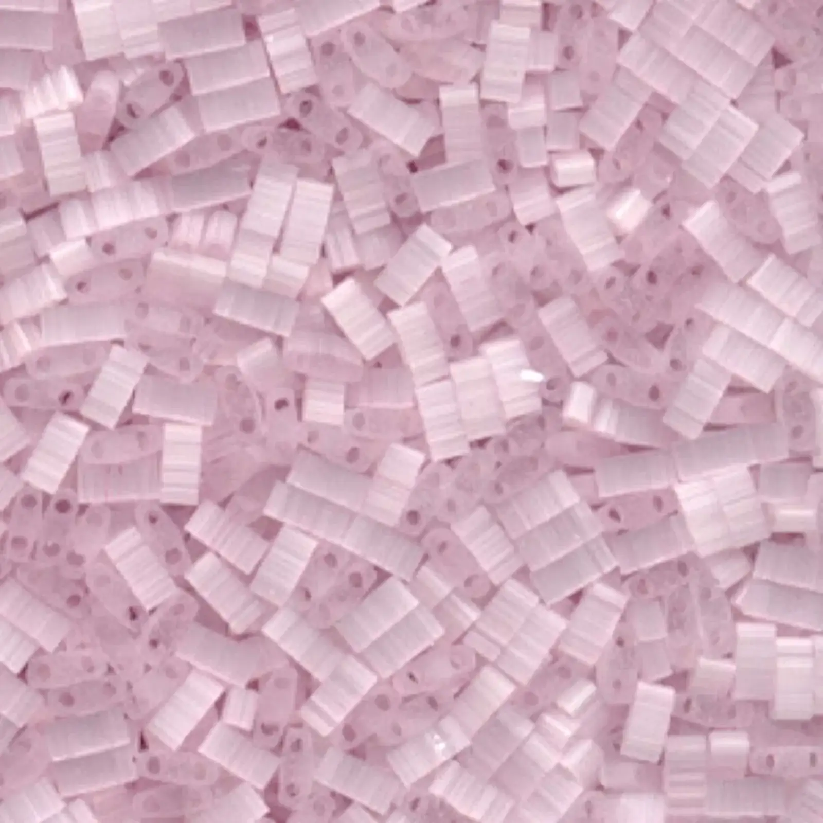 Miyuki Half Tila Beads, HTL-2594, Pale Light Pink Silk Satin 5g
