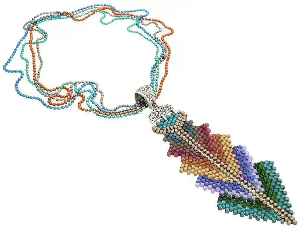 Cymbal Kales Bail for 8\0 & other Seed Beads - Image 4