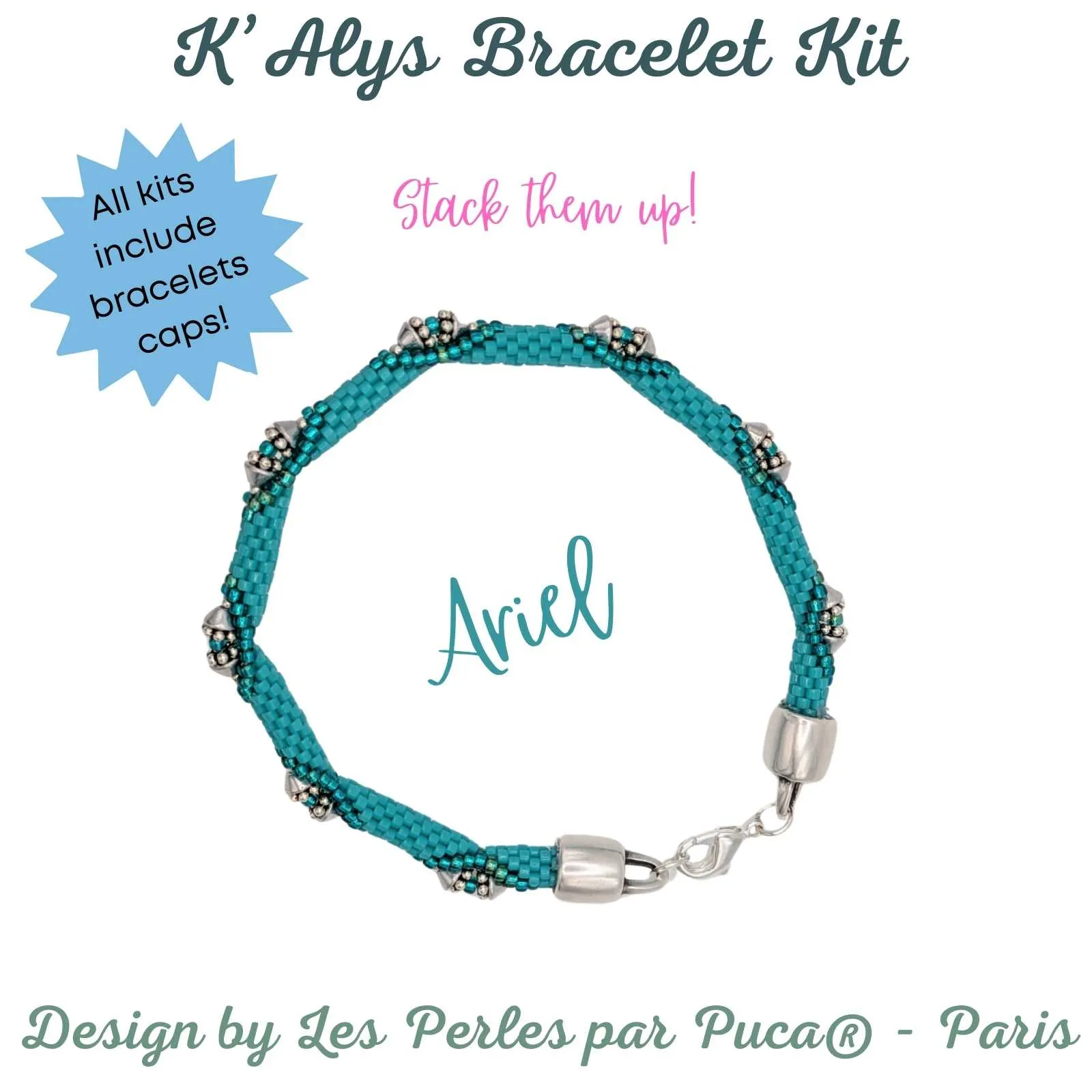 K'Alys Bracelet Bead Kits, 5 Colors - Image 3