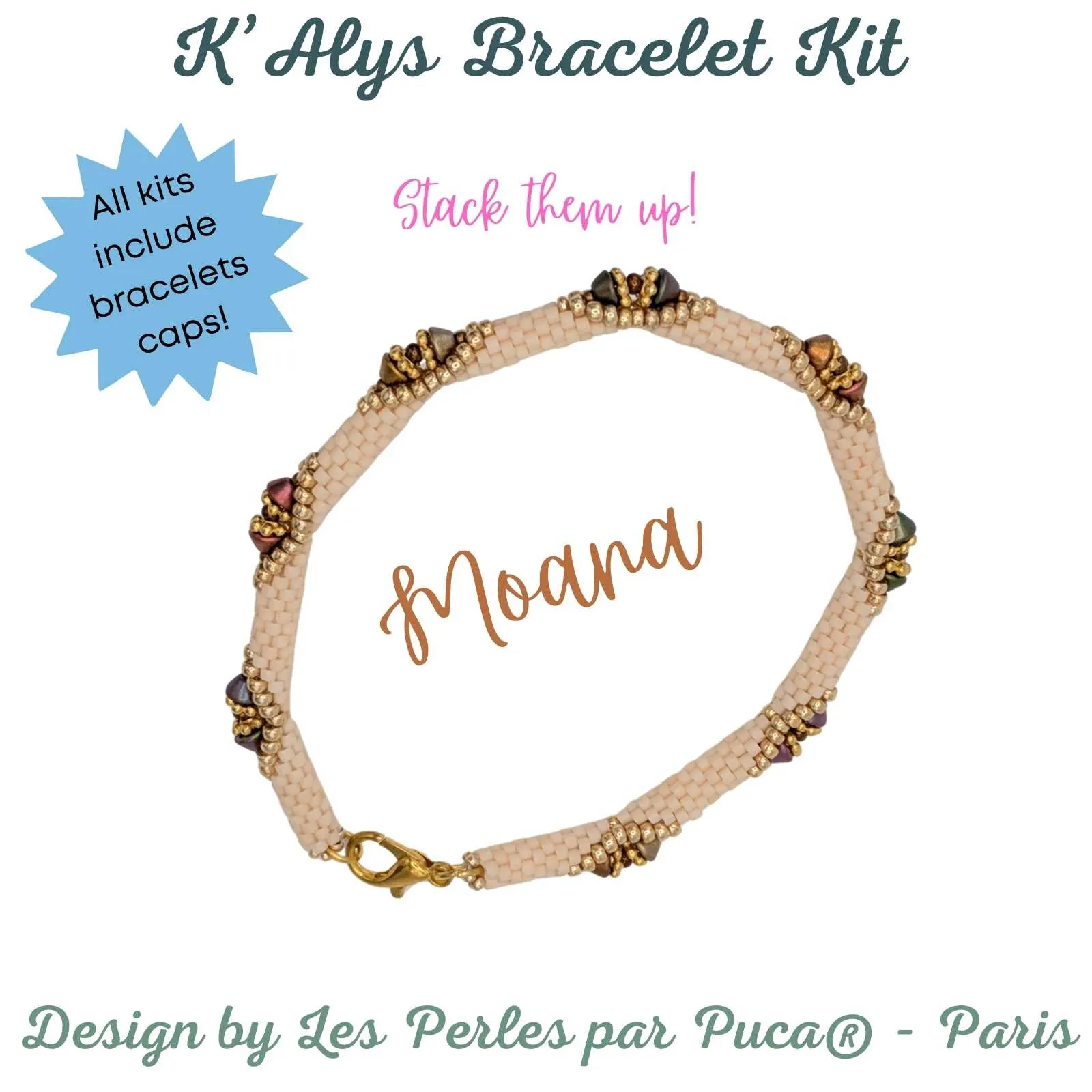 K'Alys Bracelet Bead Kits, 5 Colors - Image 4