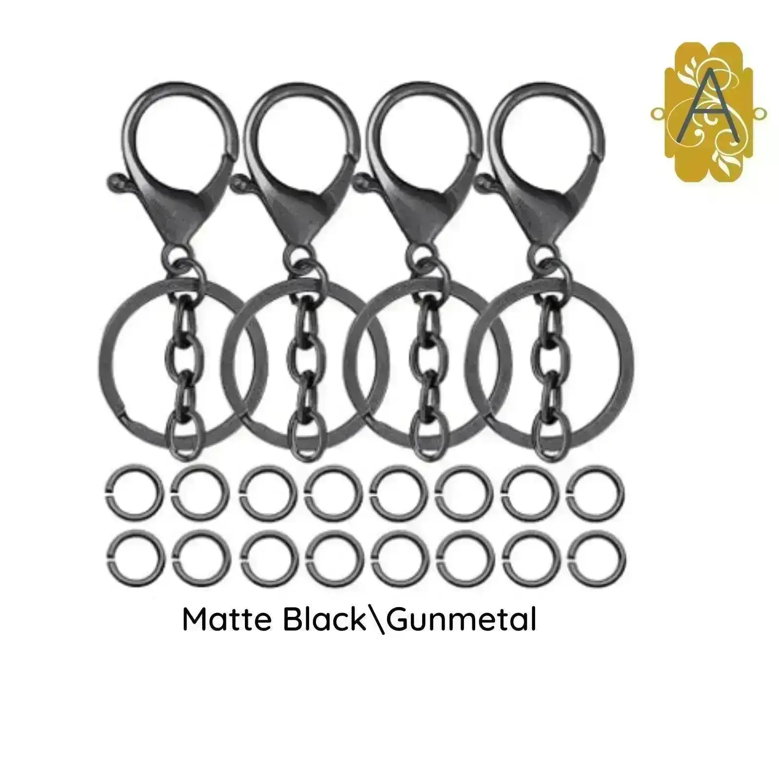 Keychain with Lobster Clasp and Chain - Image 10