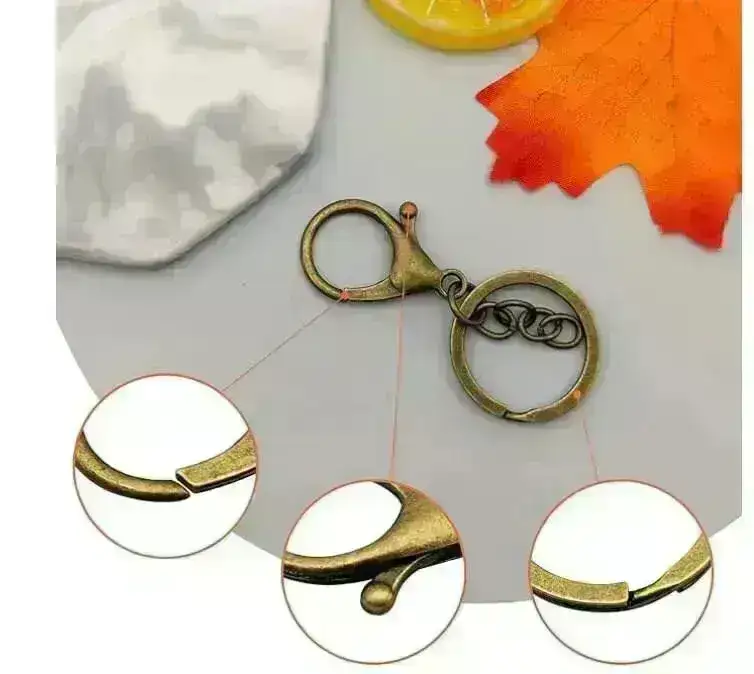 Keychain with Lobster Clasp and Chain - Image 5
