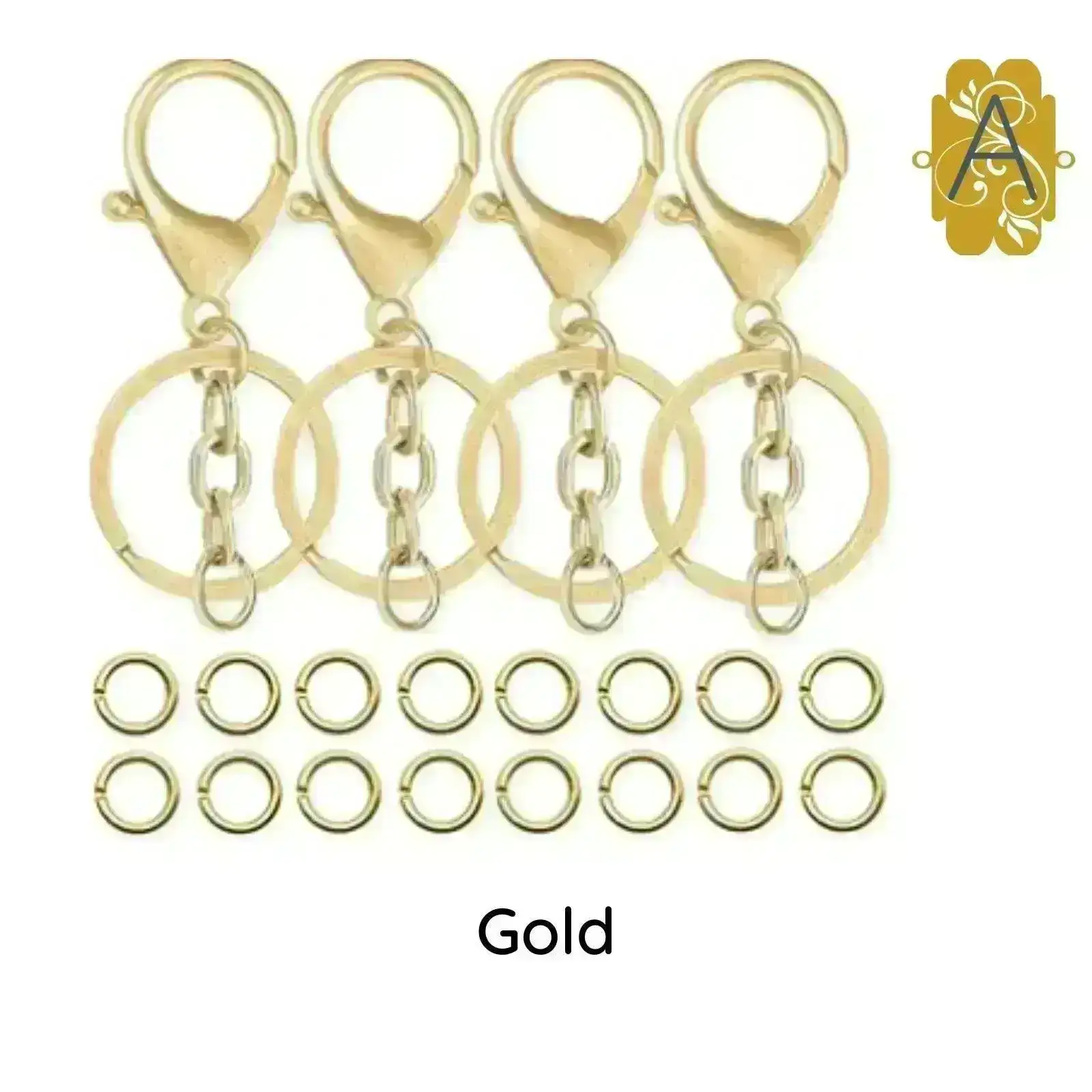 Keychain with Lobster Clasp and Chain - Image 7