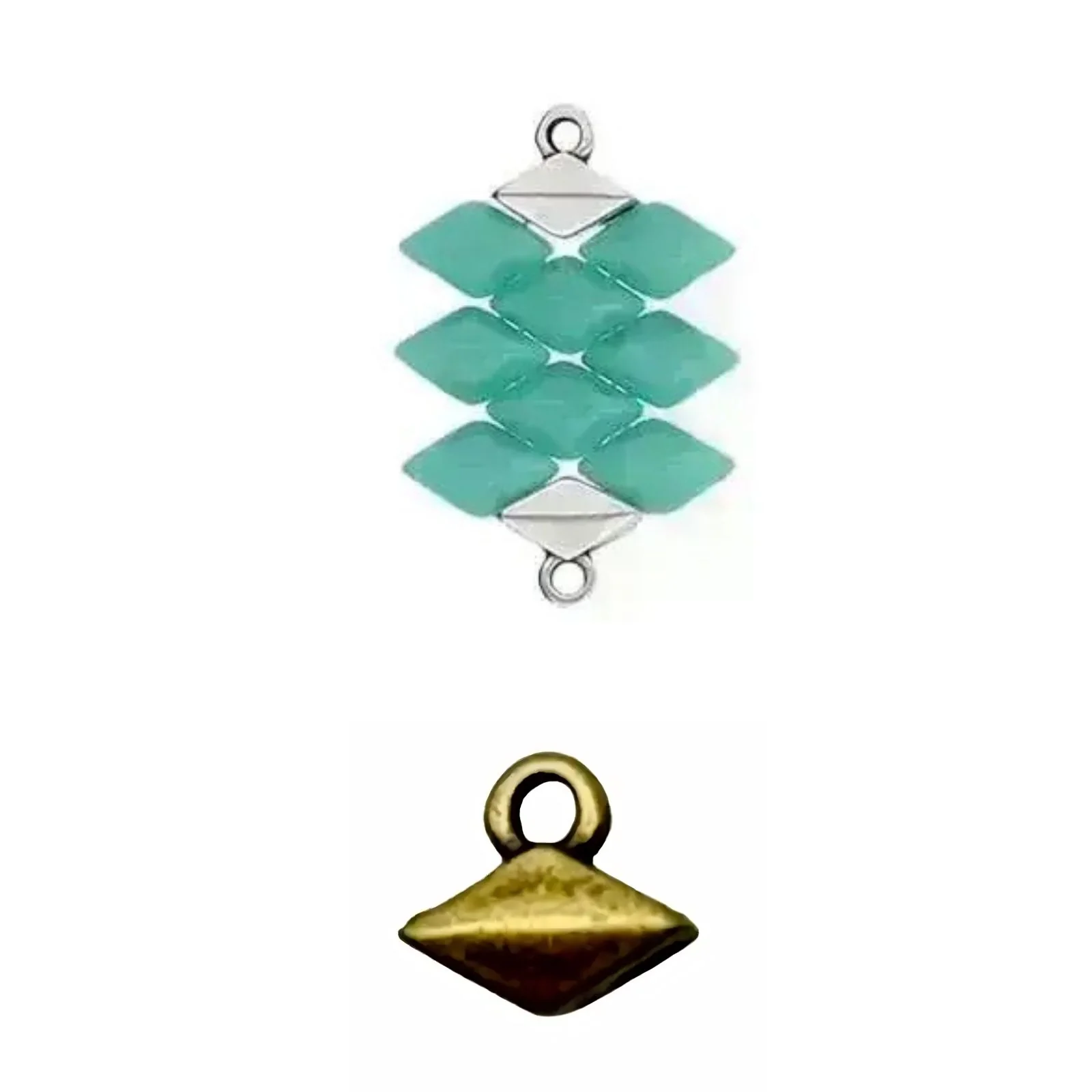 Cymbal Komia Gemduo Bead Endings, 4 Pcs. - Image 5