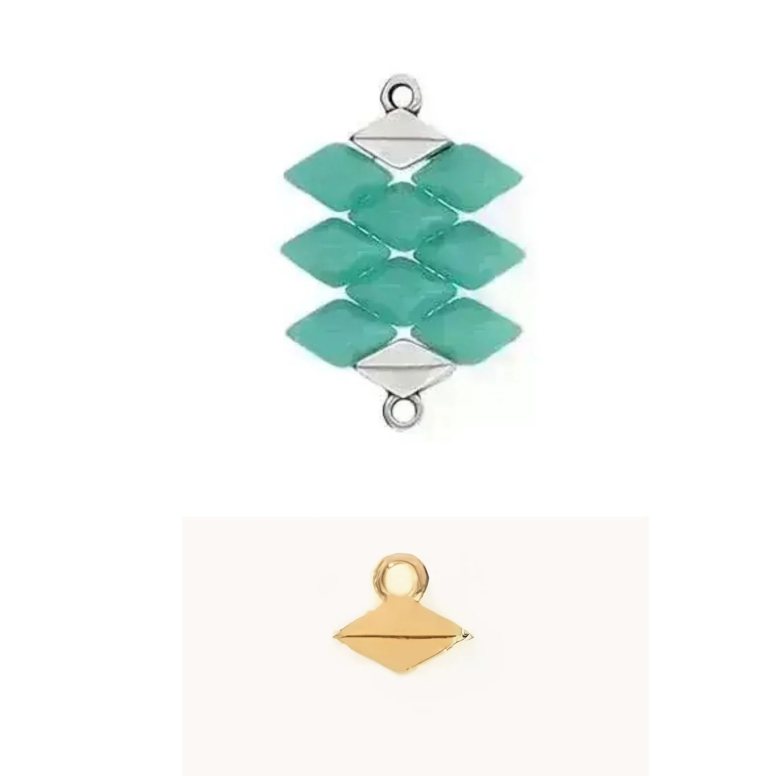 Cymbal Komia Gemduo Bead Endings, 4 Pcs. - Image 6
