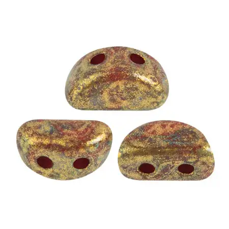 Kos Beads par Puca, Opaque Coral Red, 5g. & 20g. - Image 4