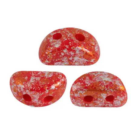 Kos Beads par Puca, Opaque Coral Red, 5g. & 20g. - Image 9