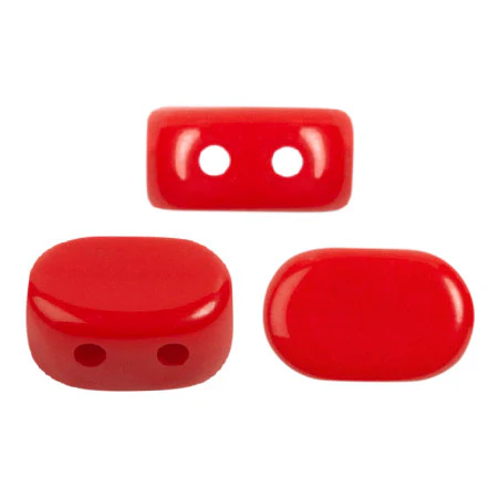 Lipsi Beads par Puca, Coral Red, 5g - Image 2