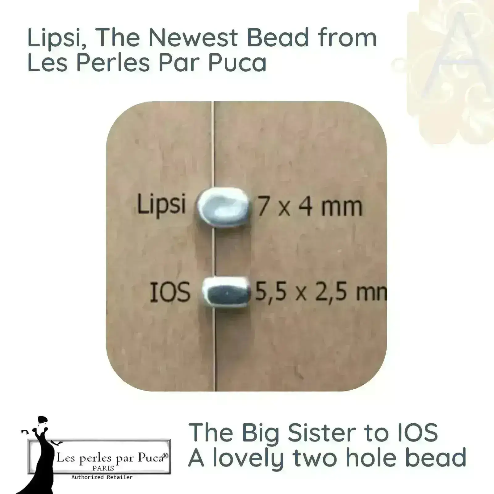 Lipsi Beads par Puca, Ice Slushy, 5g & 20g - Image 7