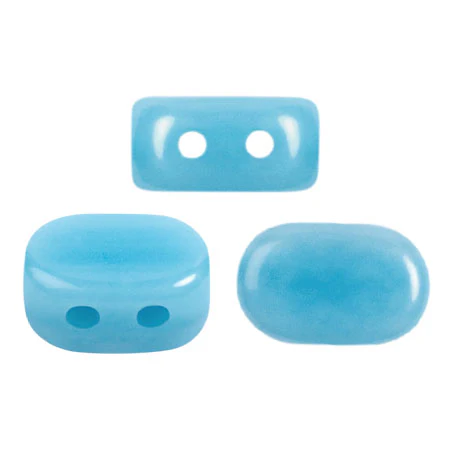 Lipsi Beads par Puca, Opaque Aqua, 5g - Image 2