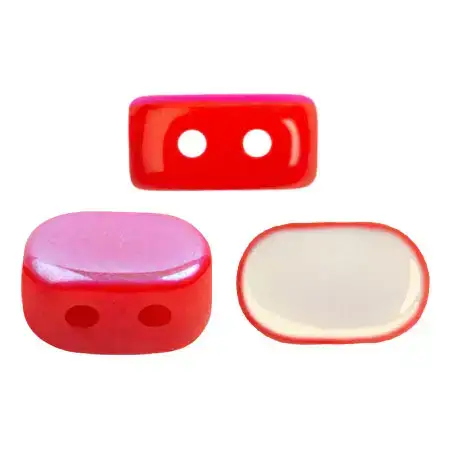 Lipsi Beads par Puca, Opaque Light Coral Red, 5g & 20g - Image 3