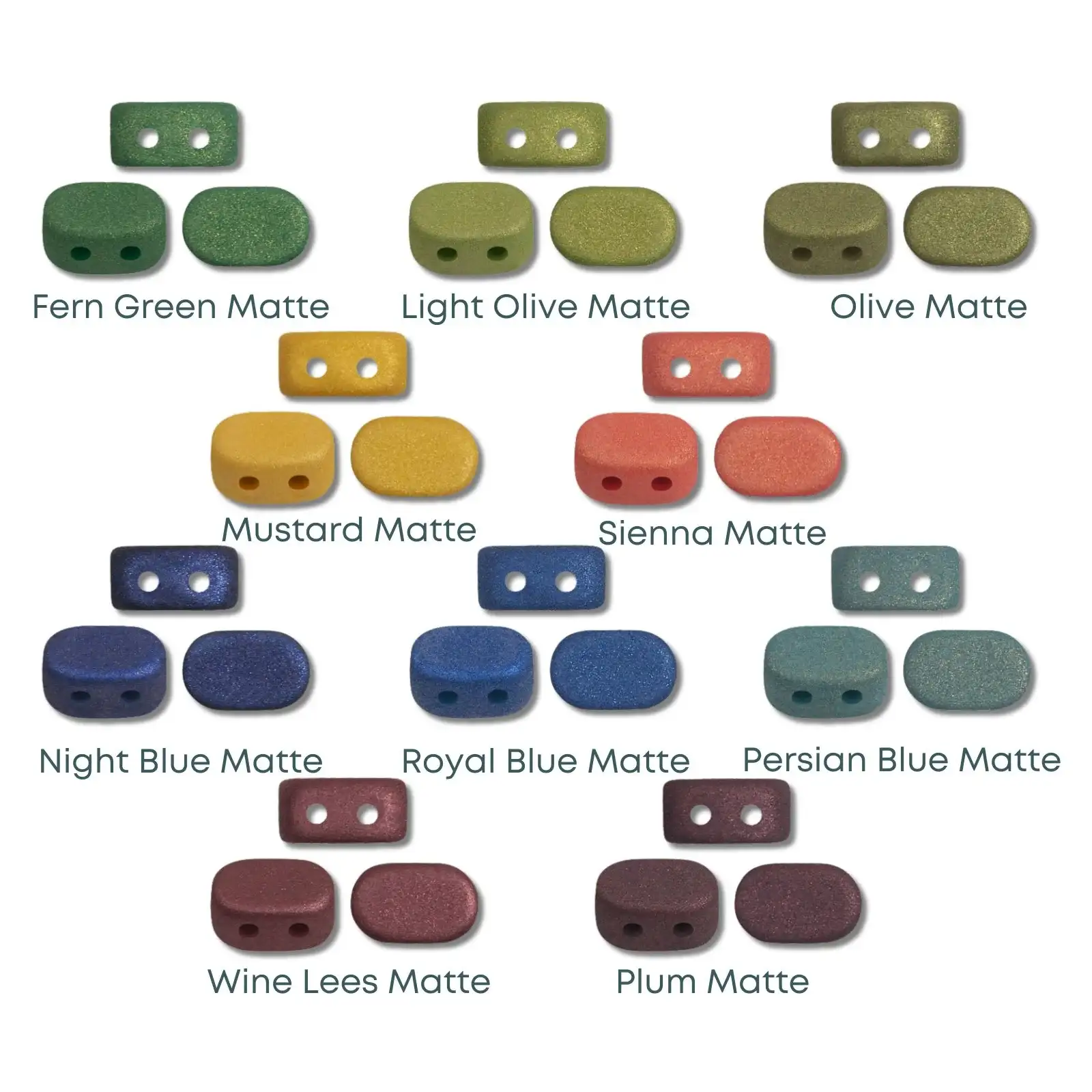 Lipsi Beads par Puca, Trendy Matte, 5g & 20g
