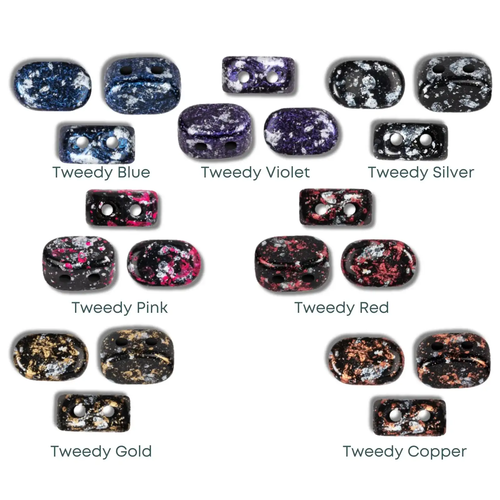 Lipsi Beads par Puca, Tweedy, 5g & 20g