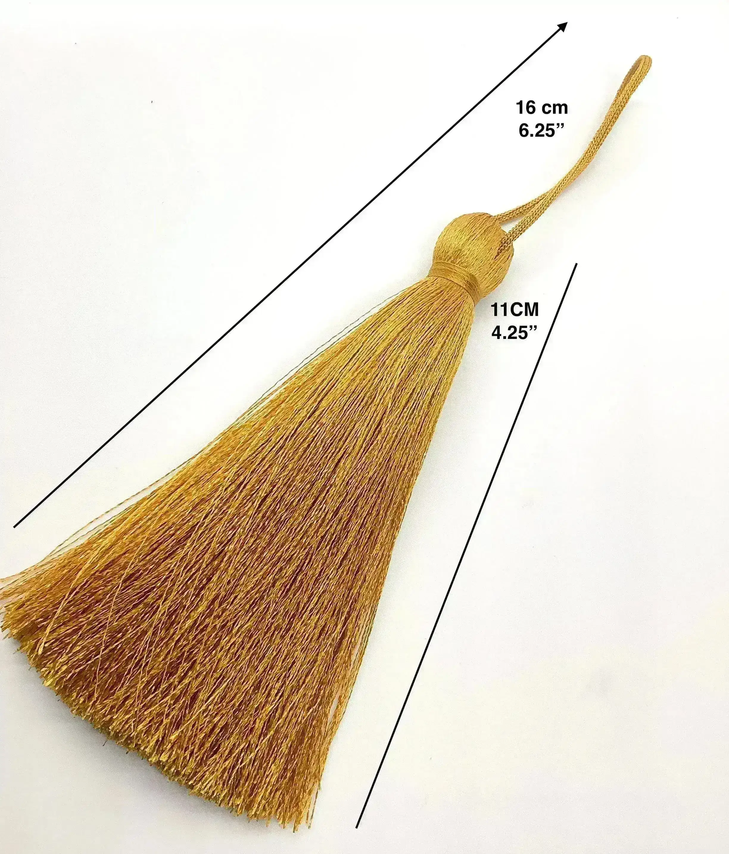 Luscious #6, Silk Tassels Long & Thick, 11cm - 4.25" - Image 5