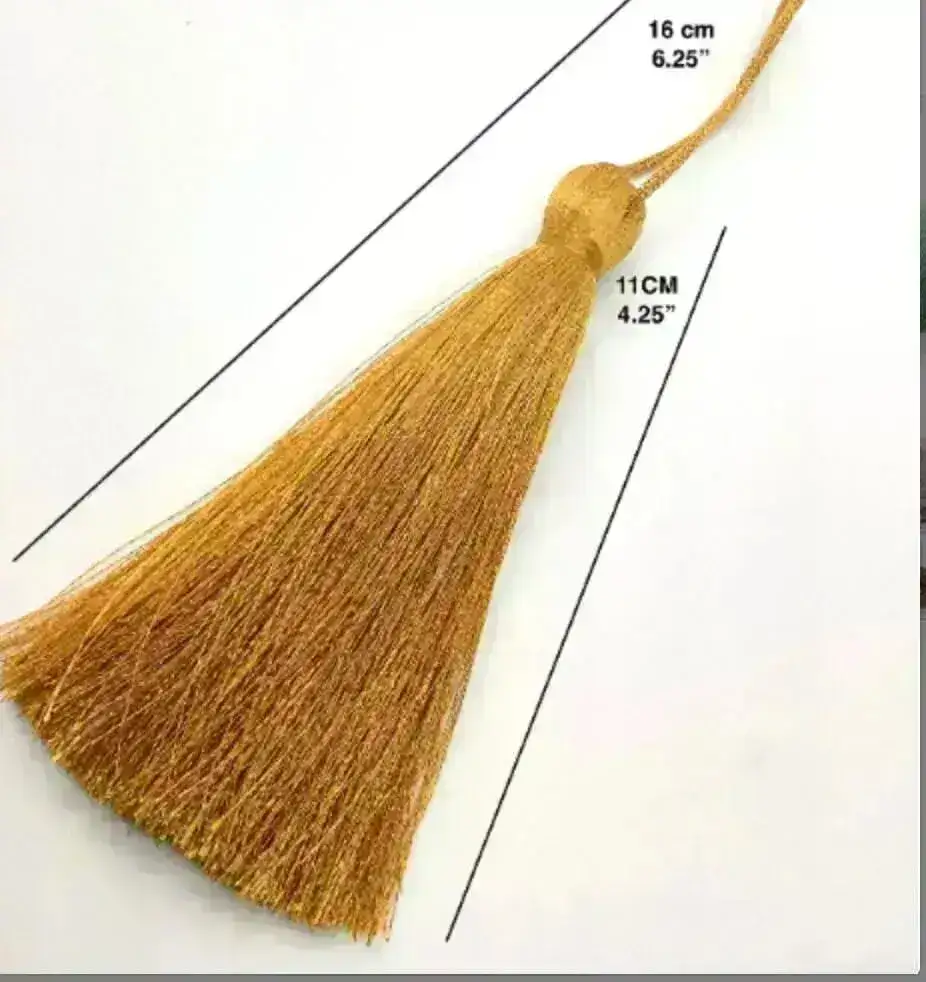 Luscious #8, Silky Tassels, Long & Thick, 11cm (4.25") - Image 5