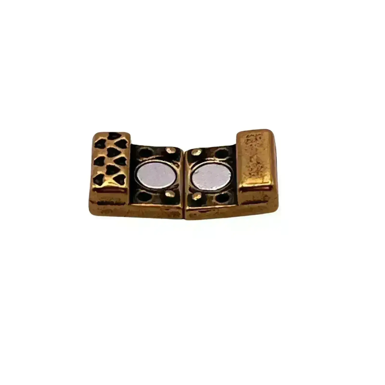 Hearts Magnetic Clasp, For 10mm Flat Leather or Cork - Image 6