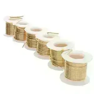 German-Style Wire, Medium Temper Assortment, 6 Spools, 5 Gauges - Image 4