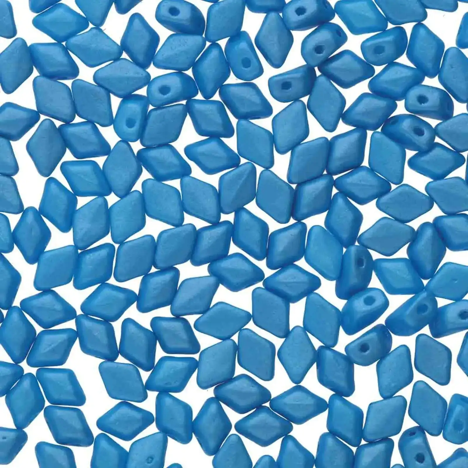 Mini Gemduo Beads, Pearl Shine Aqua, 5g.