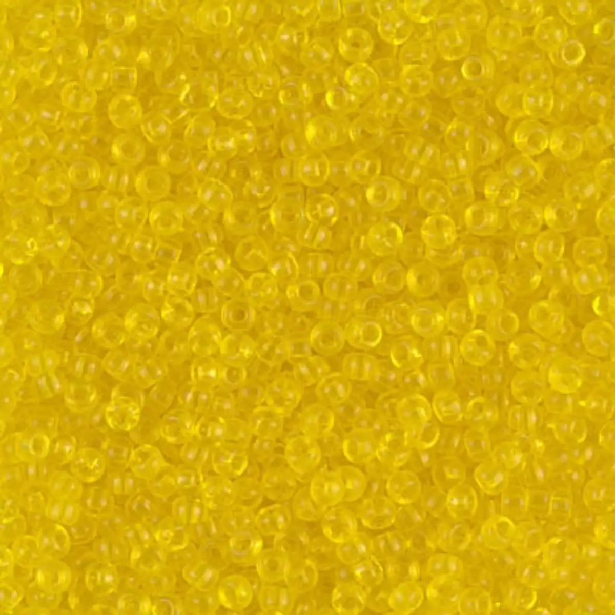 Miyuki 11/0 Seed Beads, 11-0136, Transparent Yellow, 10g