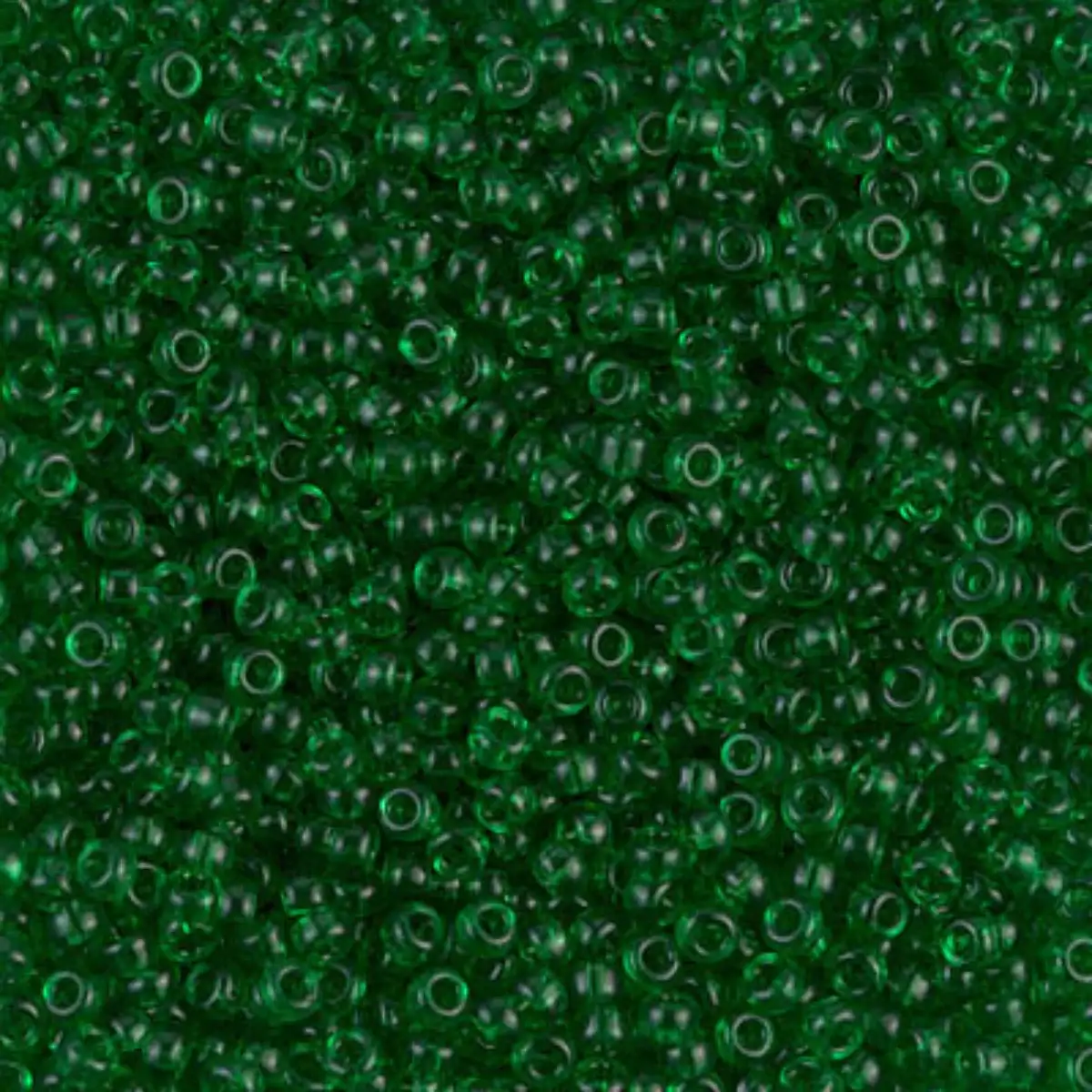 Miyuki 11/0 Seed Beads, 11-0146, Transparent Green, 10g