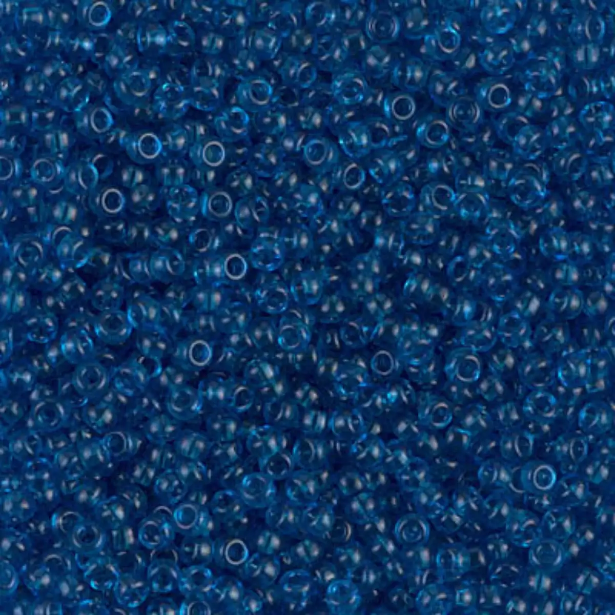 Miyuki 11/0 Seed Beads, 11-0149, Transparent Capri Blue, 10g