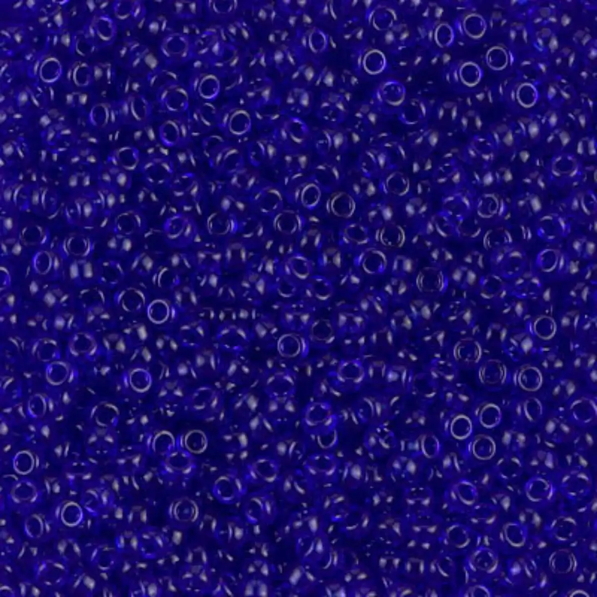 Miyuki 11/0 Seed Beads, 11-0151, Transparent Cobalt, 10g