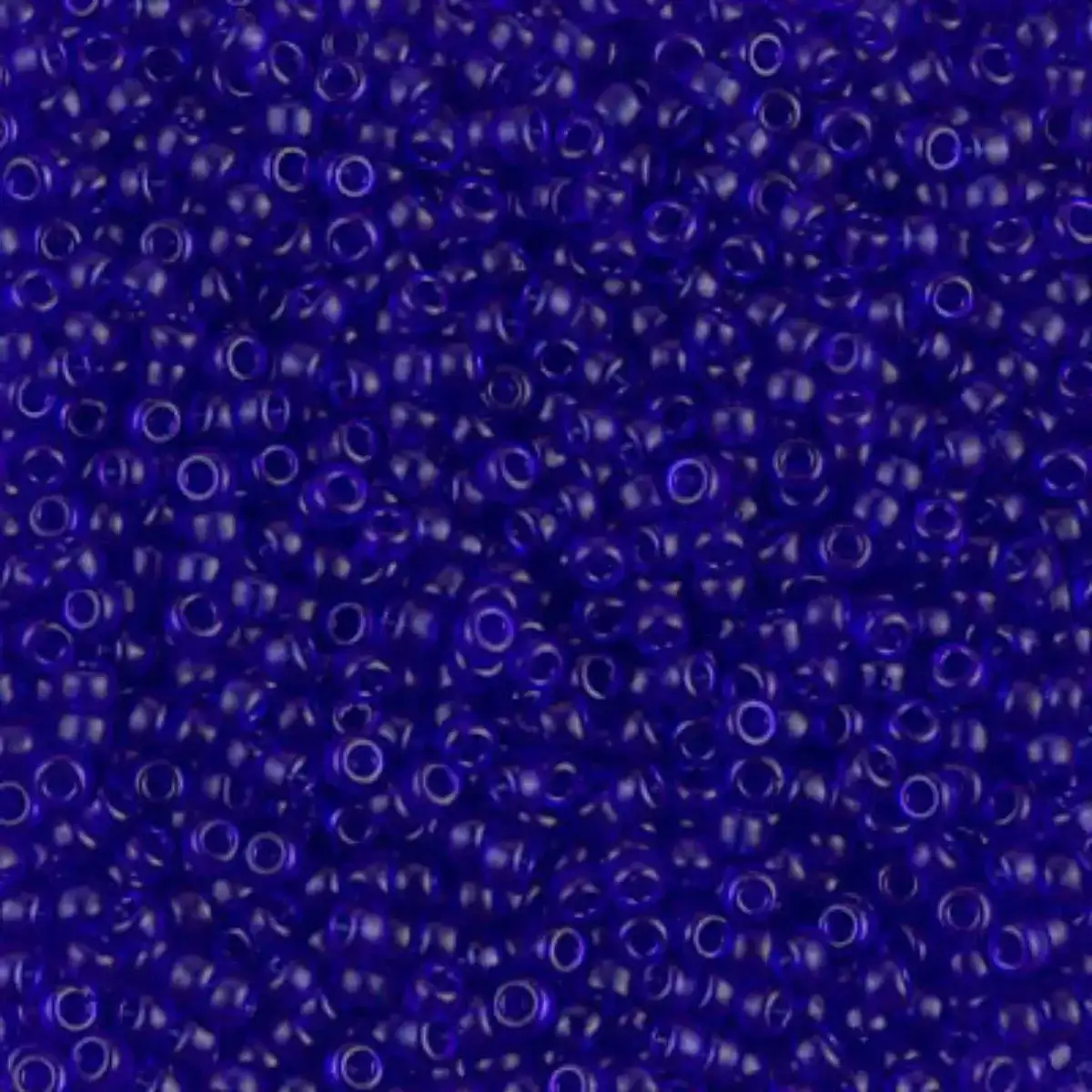 Miyuki 11/0 Seed Beads, 11-0151SF, Semi-Matte Cobalt, 10g
