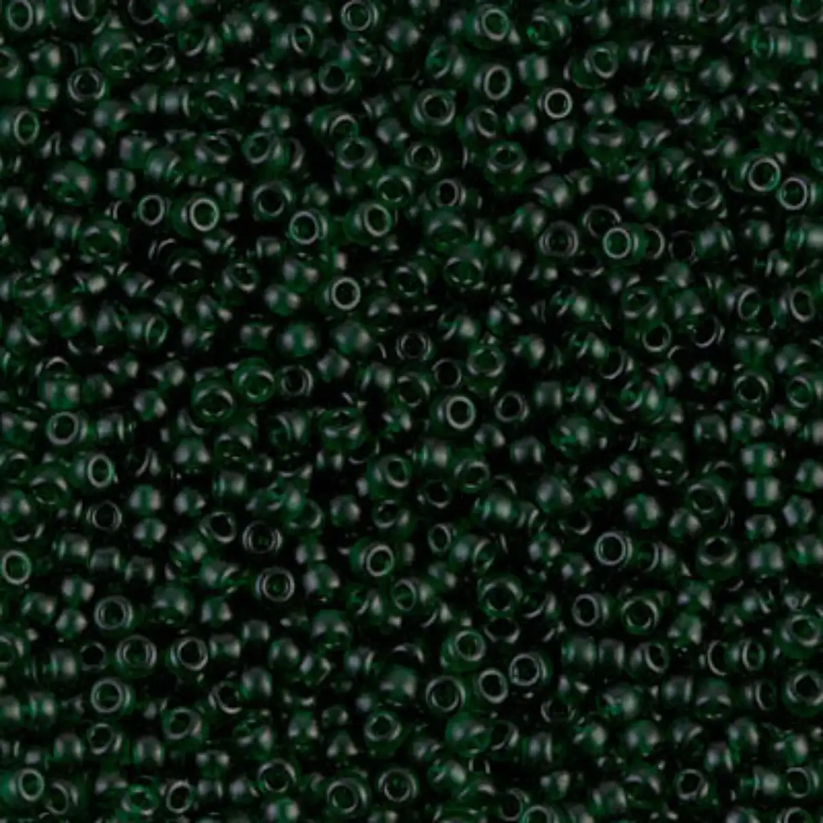 Miyuki 11/0 Seed Beads, 11-0156SF, Semi-Matte Emerald, 10g