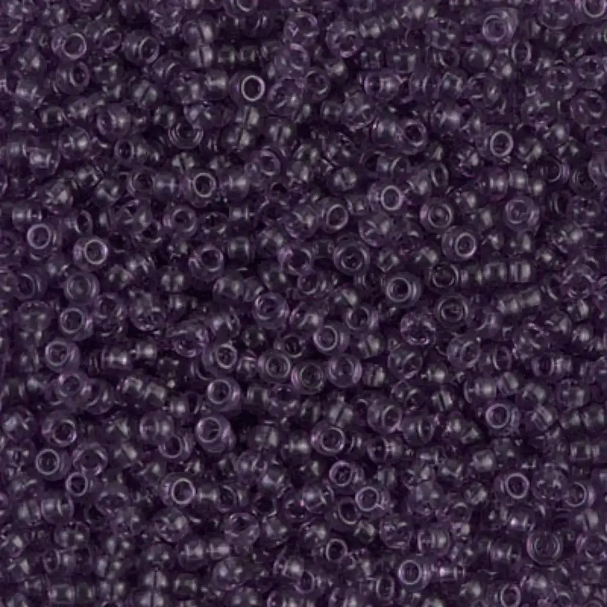 Miyuki 11/0 Seed Beads, 11-0157, Transparent Amethyst, 10g