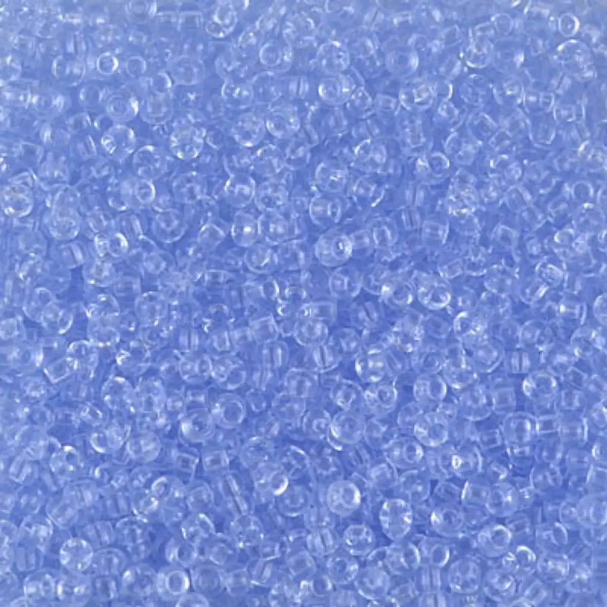 Miyuki 11/0 Seed Beads, 11-0159L, Transparent Light Cornflower Blue, 10g