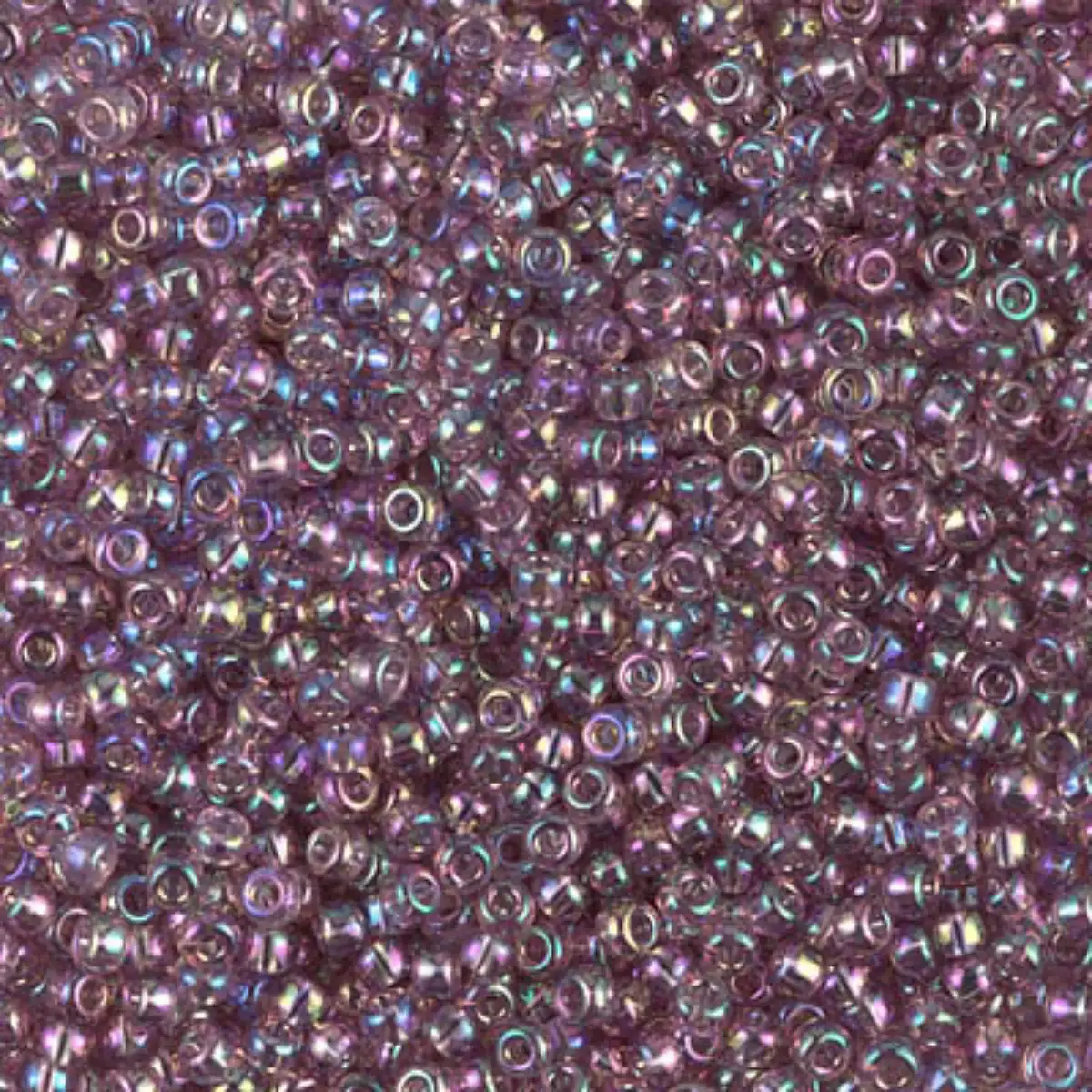 Miyuki 11/0 Seed Beads, 11-0256, Transparent Smoky Amethyst AB, 10g