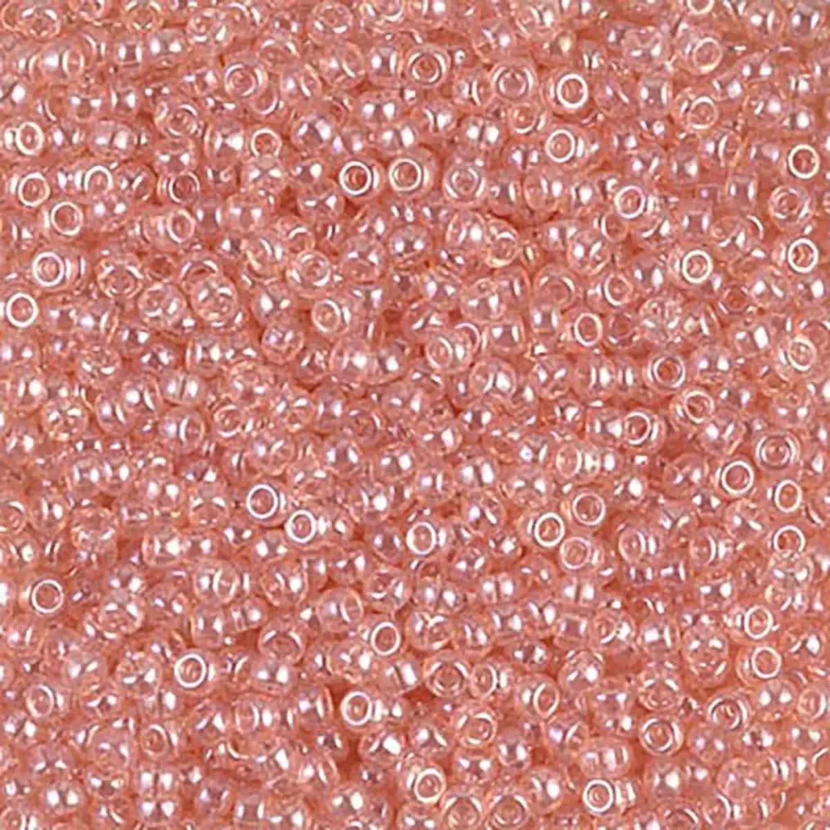 Miyuki 11/0 Seed Beads, 11-0366, Shell Pink Luster, 10g