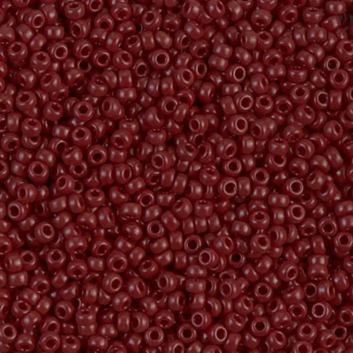 Miyuki 11/0 Seed Beads, 11-0419, Opaque Chocolate Brown, 10g