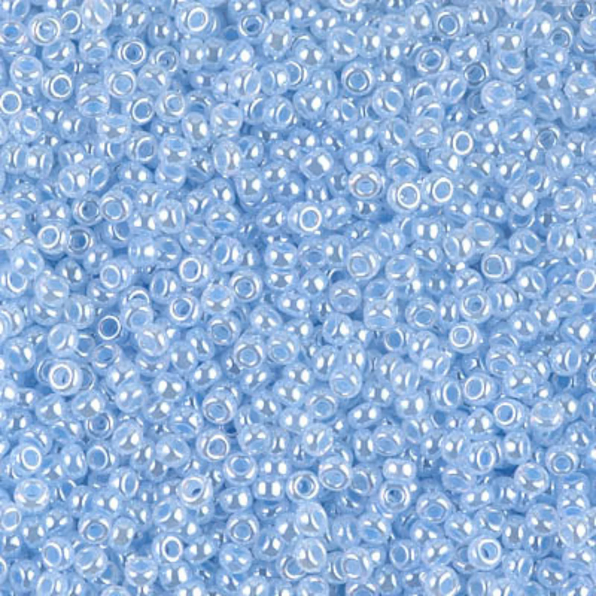 Miyuki 11/0 Seed Beads, 11-0524, Ceylon Sky Blue, 10g