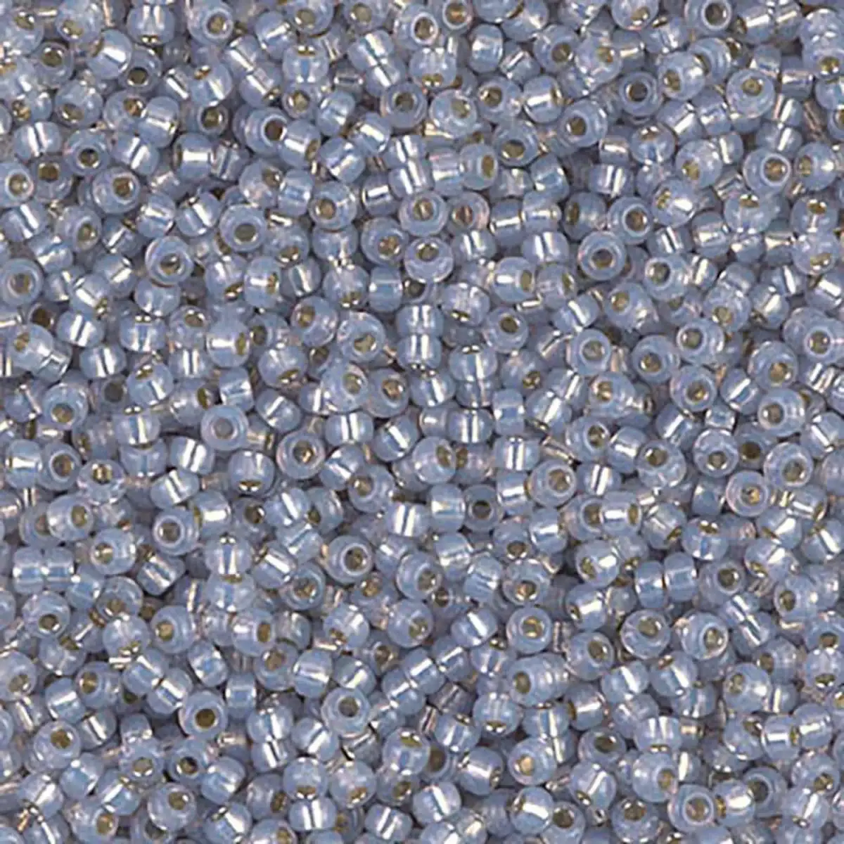 Miyuki 11/0 Seed Beads, 11-0576, Smoky Opal Silver Lined Alabaster, 10g