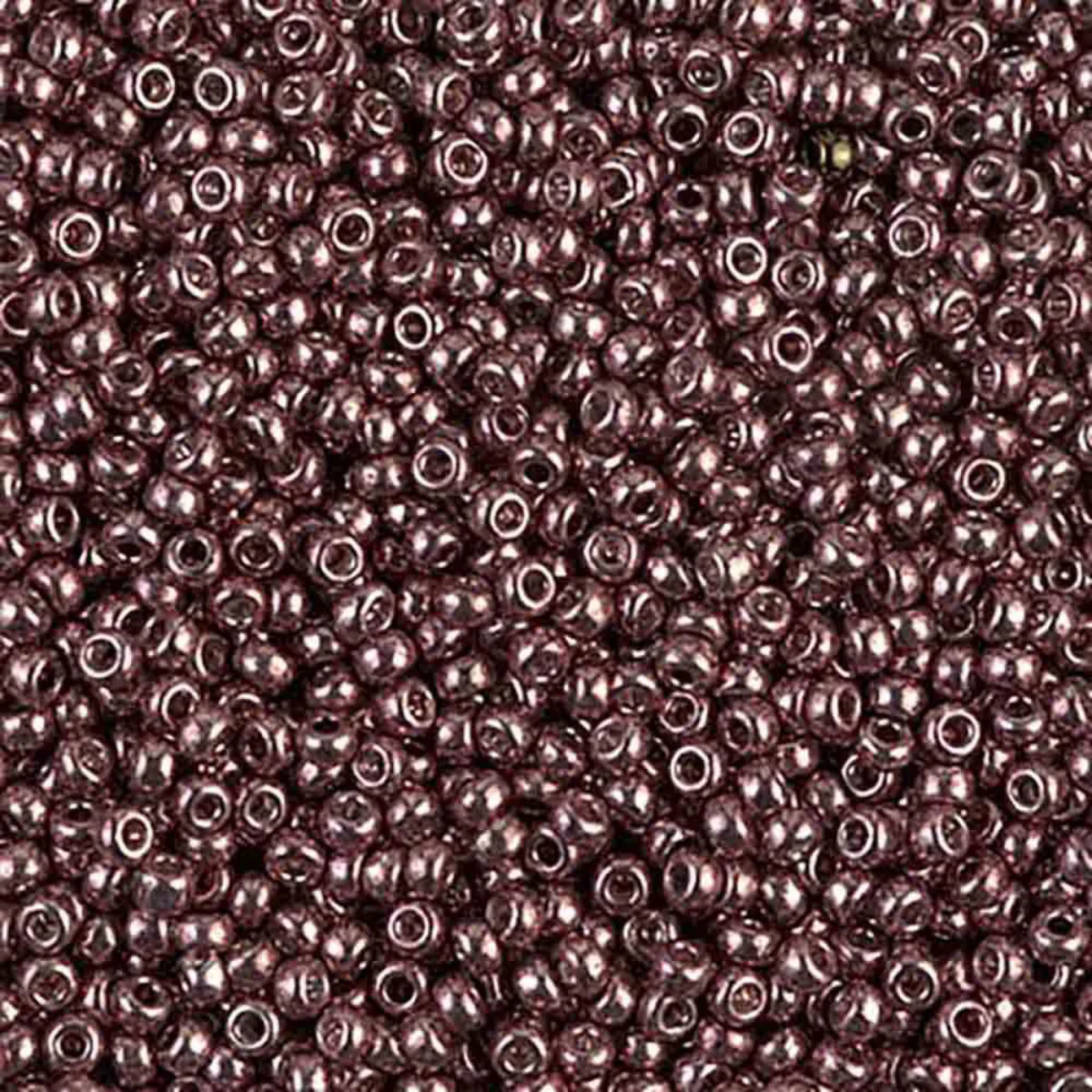 Miyuki 11/0 Seed Beads, 11-1085, Galvanized Burnt Cinnamon, 10g