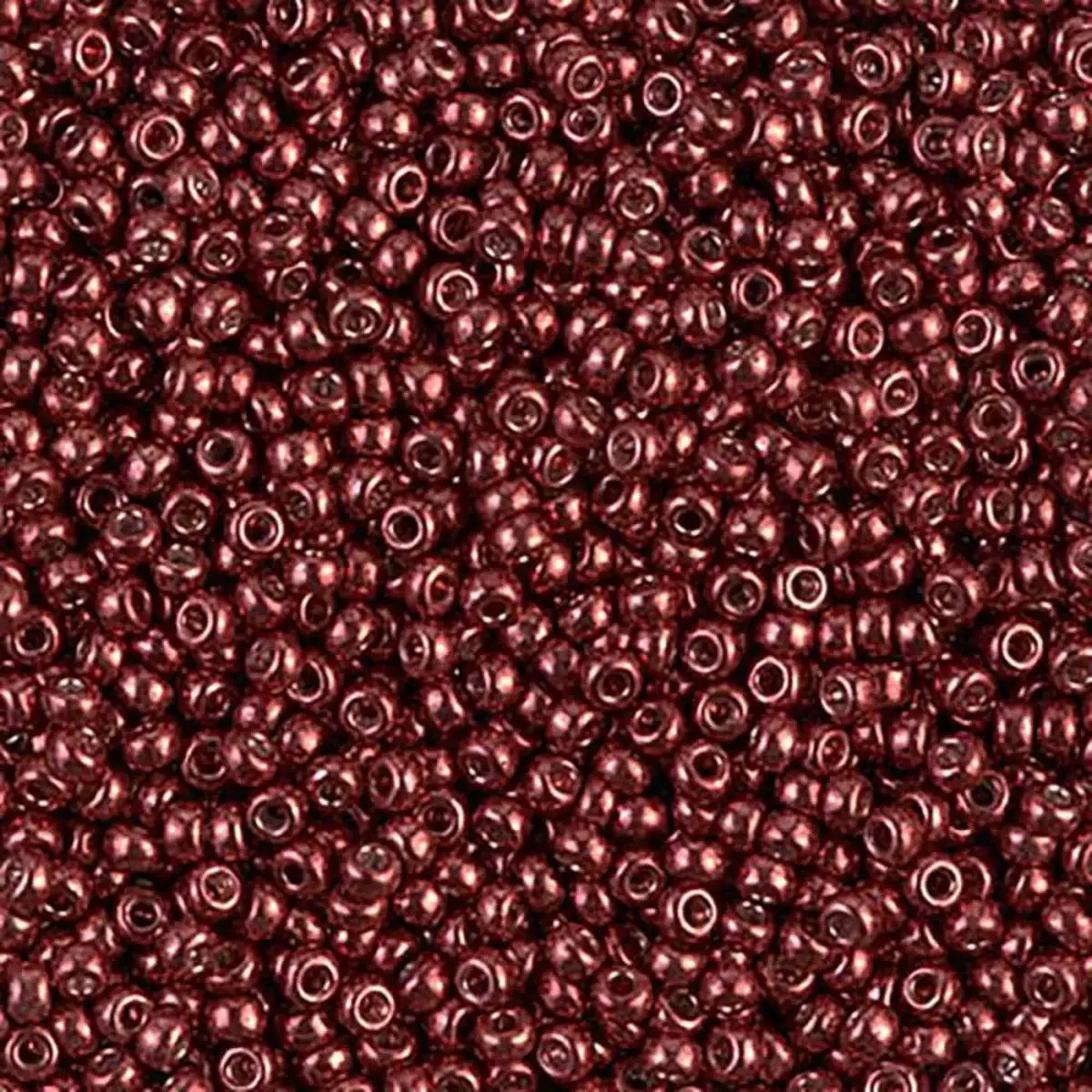 Miyuki 11/0 Seed Beads, 11-1089, Galvanized Wine, 10g
