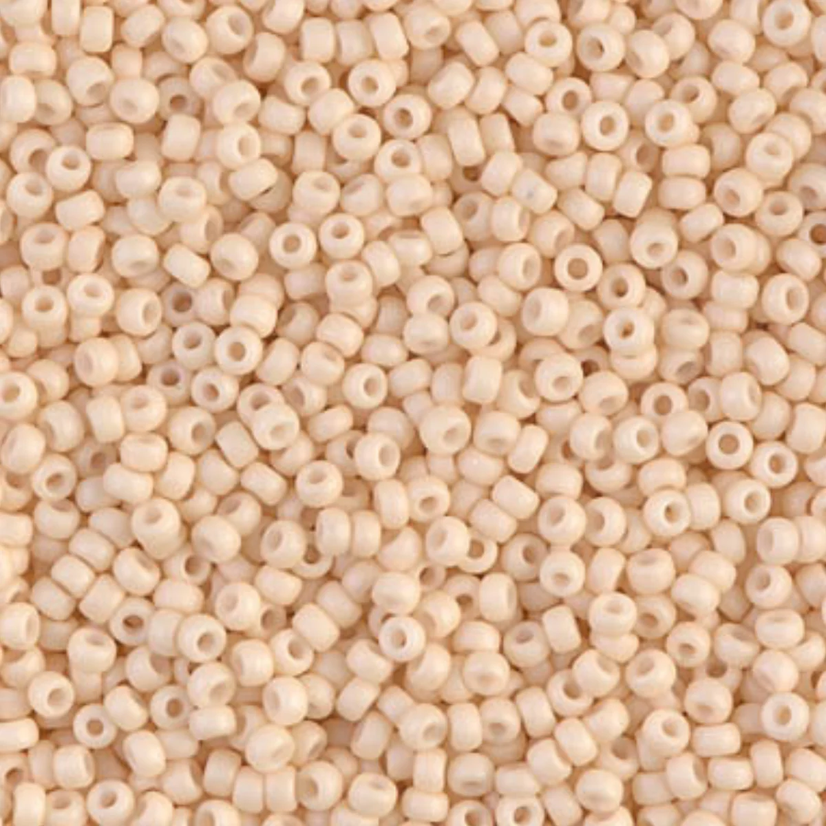 Miyuki 11/0 Seed Beads, 11-2022, Matte Dark Cream, 10g