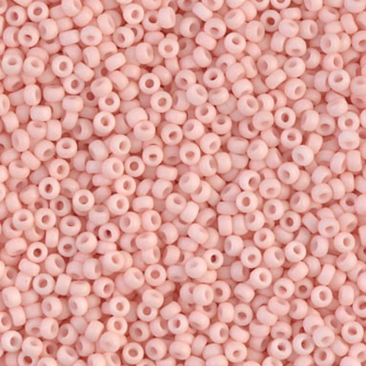 Miyuki 11/0 Seed Beads, 11-2036, Matte Light Tea Rose, 10g