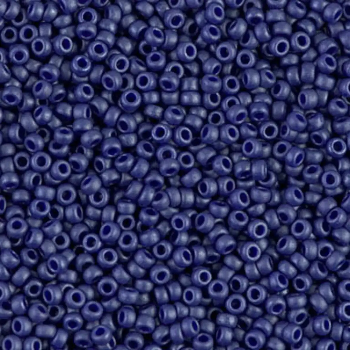 Miyuki 11/0 Seed Beads, 11-2075, Matte Cobalt, 10g