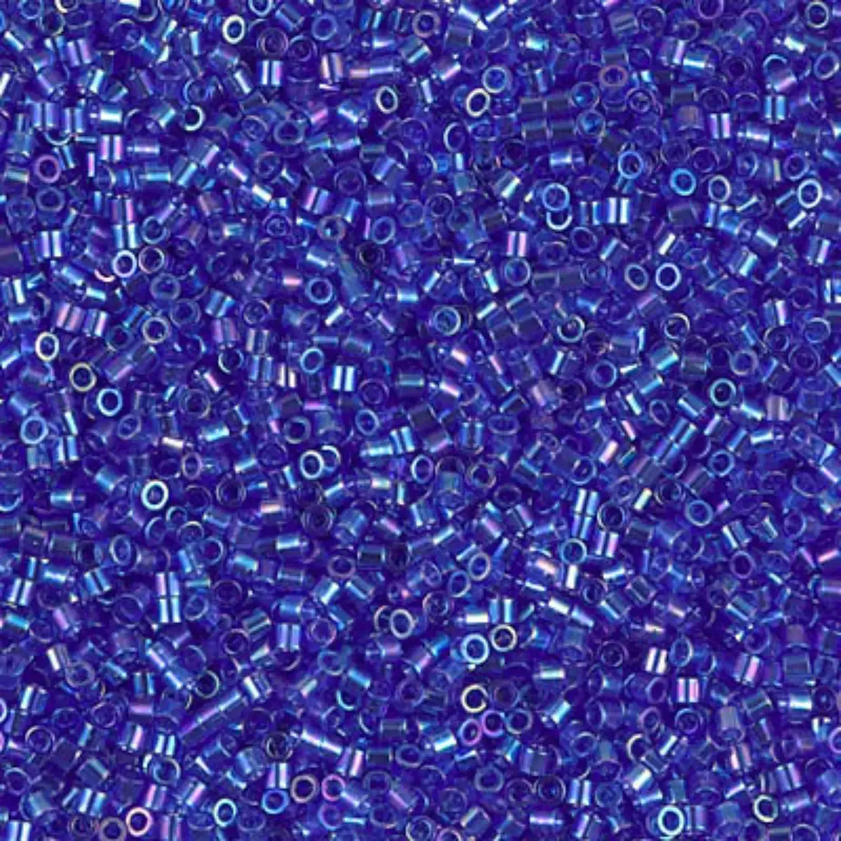 Miyuki 15/0 Delica Beads, DBS-0178, Transparent Sapphire AB, 5.2 grams