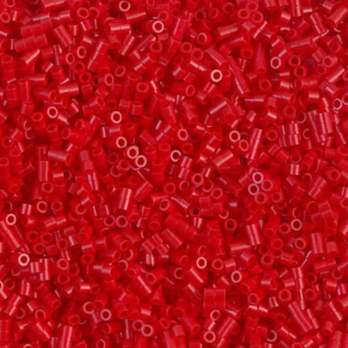 Miyuki 15/0 Delica Beads, DBS-0723, Opaque Dark Cranberry, 7 grams