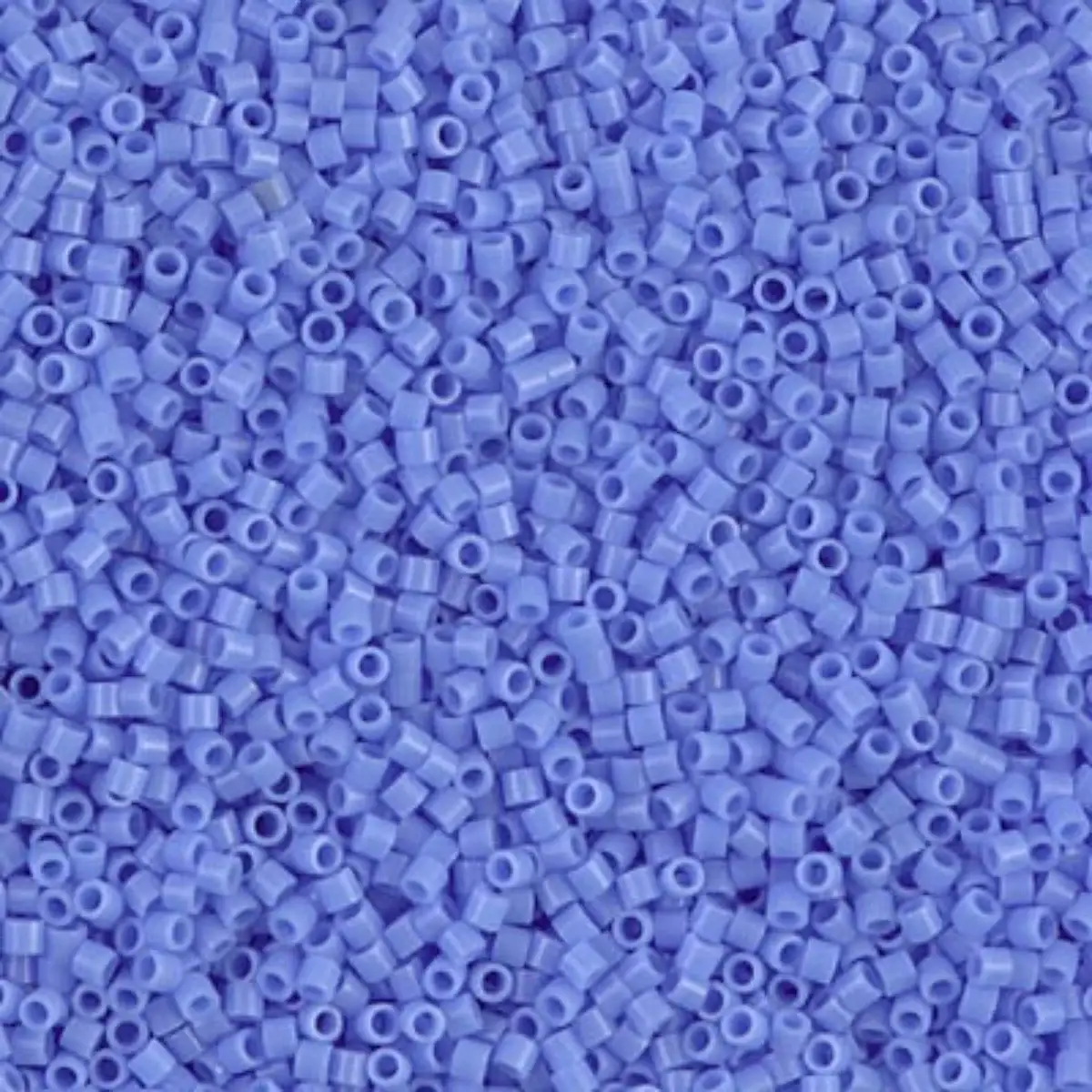 Miyuki 15/0 Delica Beads, DBS-0730, Opaque Light Sapphire, 7 grams