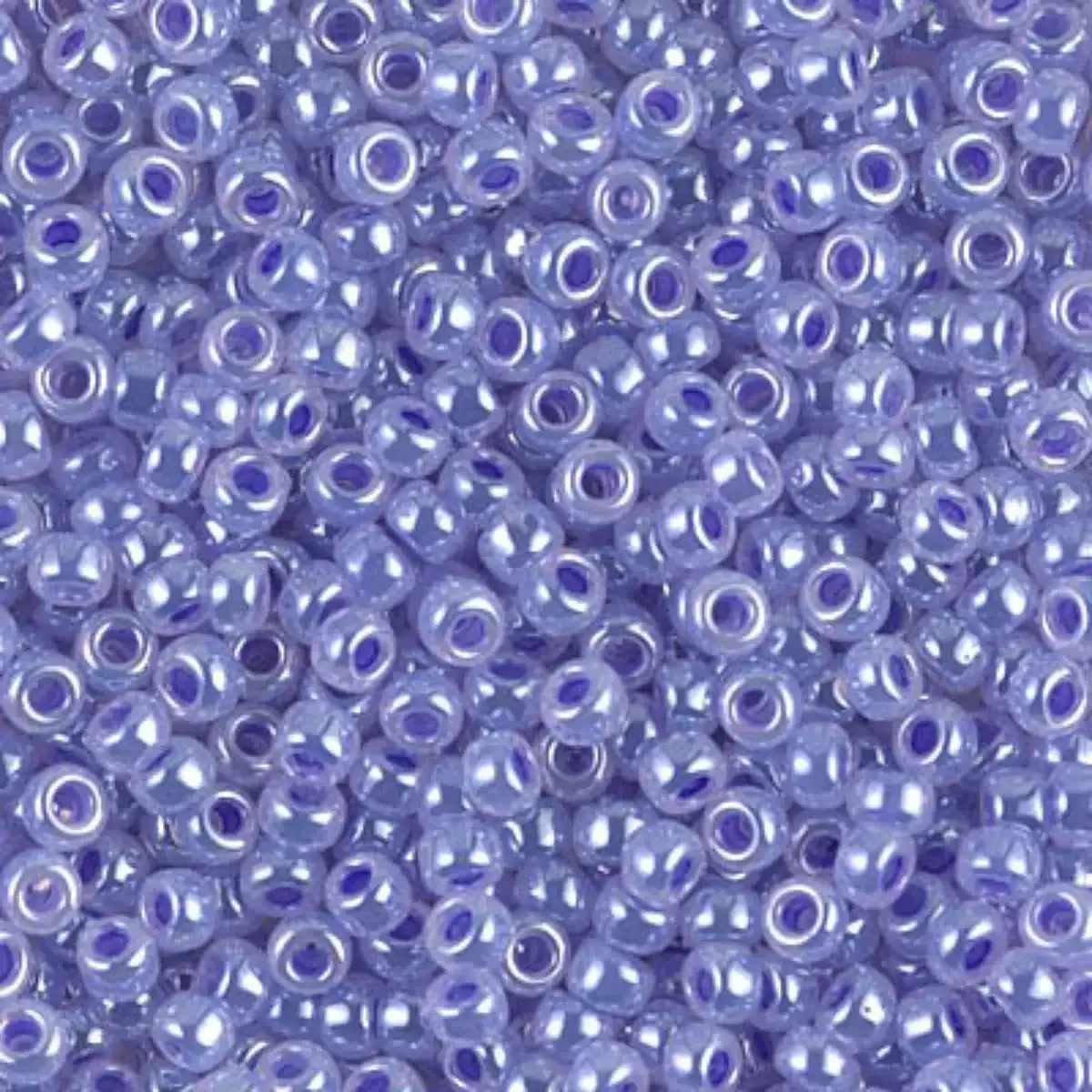 Miyuki 8/0 Seed Beads, 8-0538, Lilac Ceylon, 10g