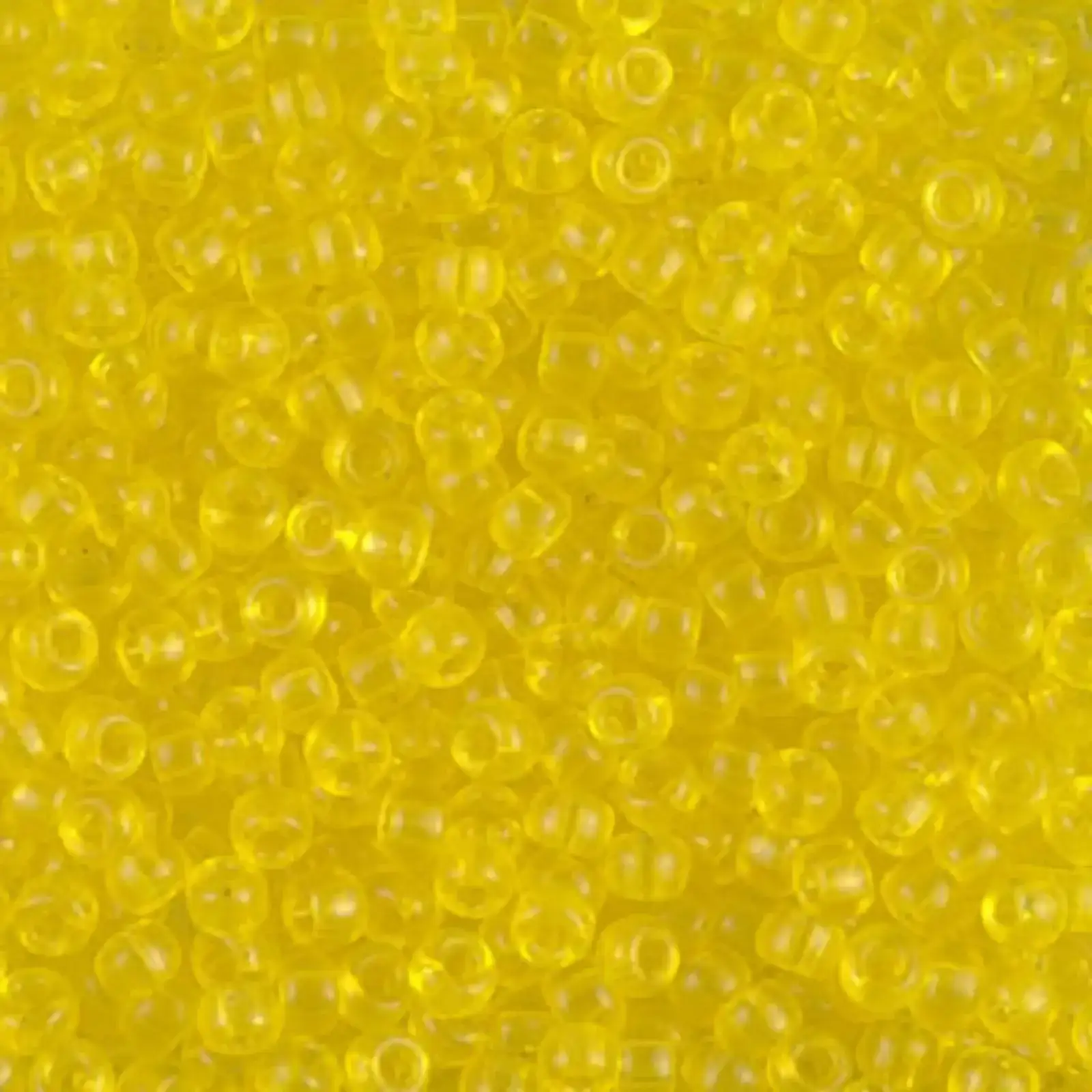 Miyuki 8/0 Seed Beads, 8-136, Transparent Yellow, 10g
